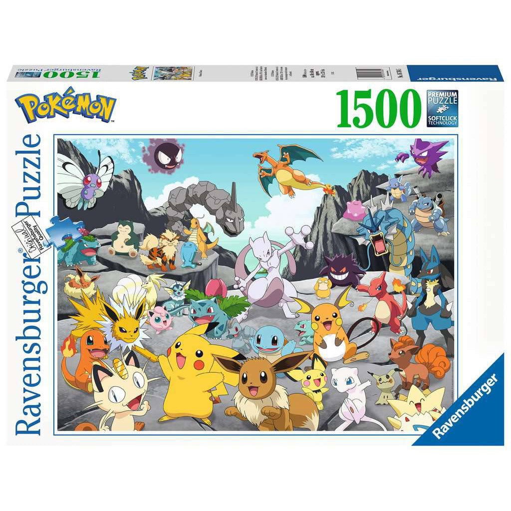 Ravensburger Pokemon Classics puzzle (1500pc)