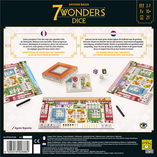 7 Wonders Dice