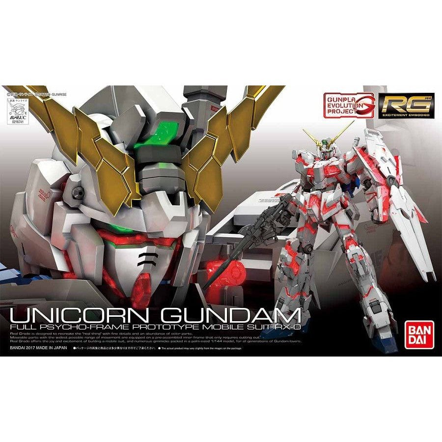 RX-0 Unicorn Gundam RG 1/144