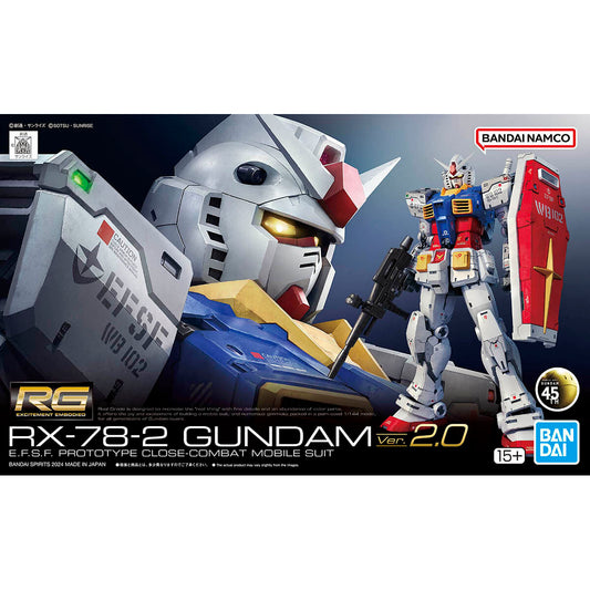 RX-78-2 Gundam Ver 2.0 RG 1/144