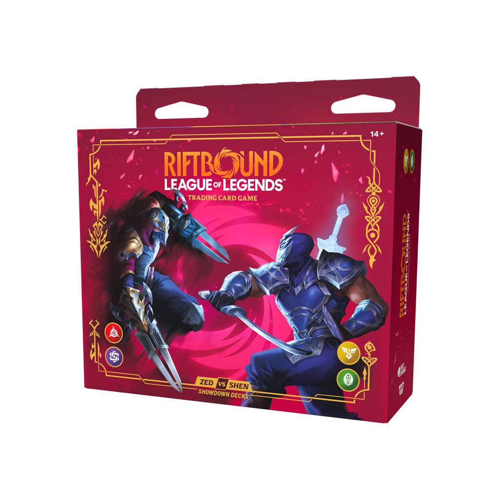 Riftbound: League of Legends TCG - Vendetta Showdown Decks Zed VS Shen