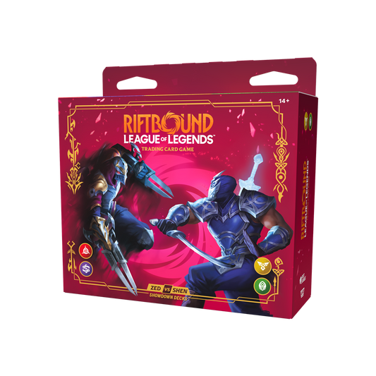 Riftbound: League of Legends TCG - Vendetta Showdown Decks Zed VS Shen