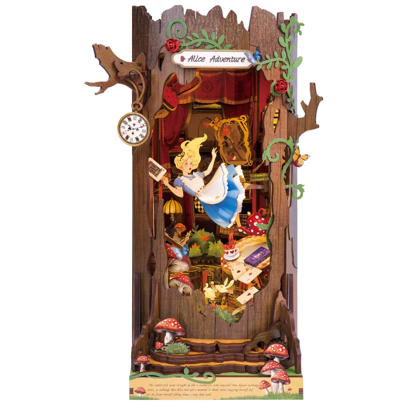 Robotime Book Nook Alice Adventure
