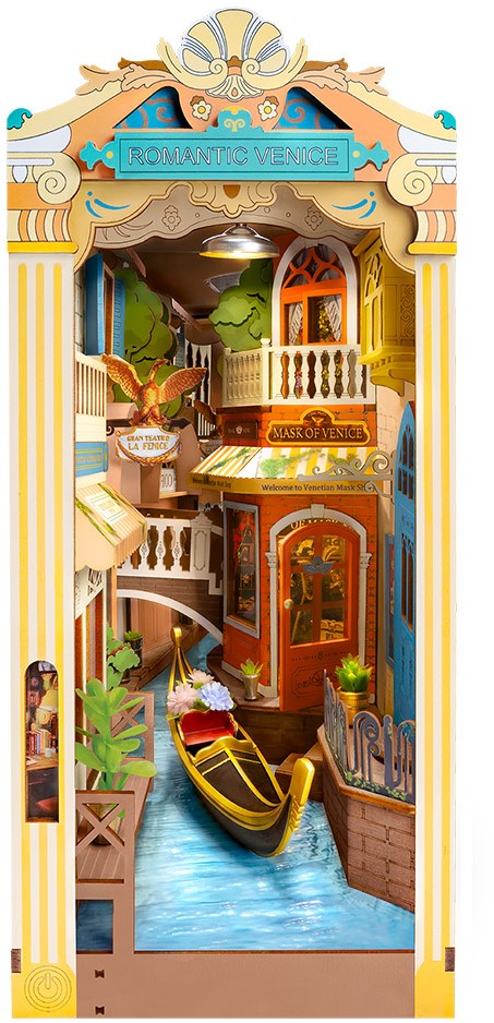 Robotime Book Nook Romantic Venice
