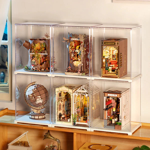 Robotime Dust Cover / Display Case Portrait L DF06L