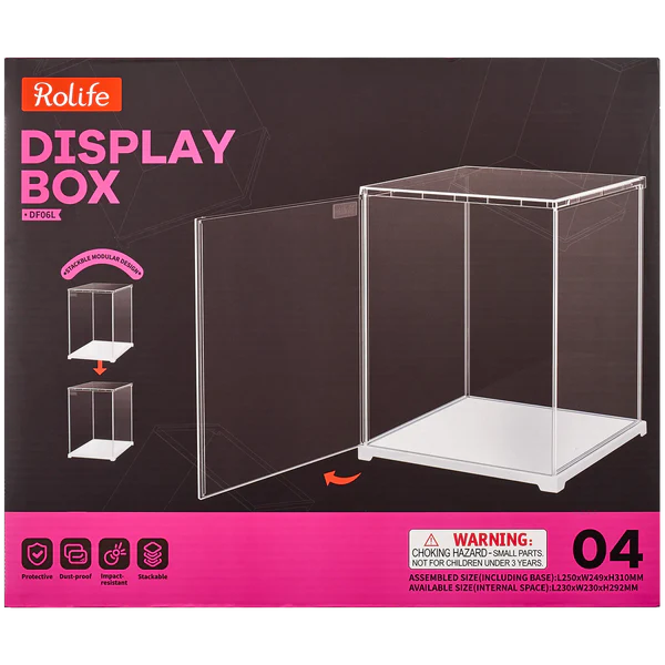 Robotime Dust Cover / Display Case Portrait L DF06L