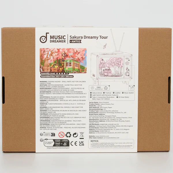 Robotime Sakura Dreamy Tour AMT02