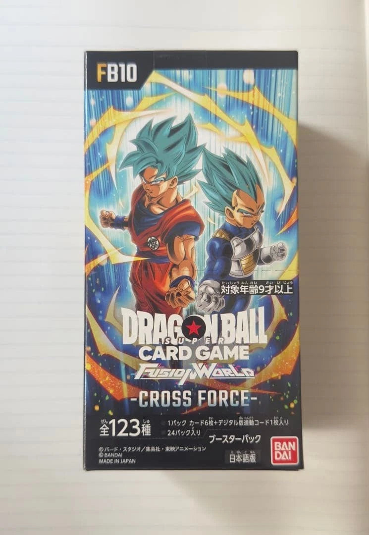 Dragon Ball Super Card Game Fusion World CROSS FORCE Booster  FB10