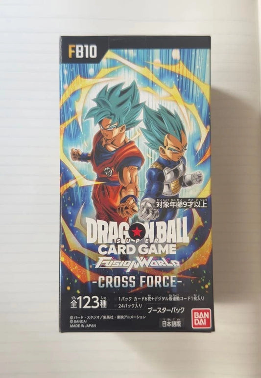 Dragon Ball Super Card Game Fusion World CROSS FORCE Booster  FB10
