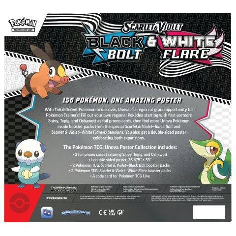 Pokemon TCG : Scarlet & Violet - Black Bolt & White Flare Poster Collection
