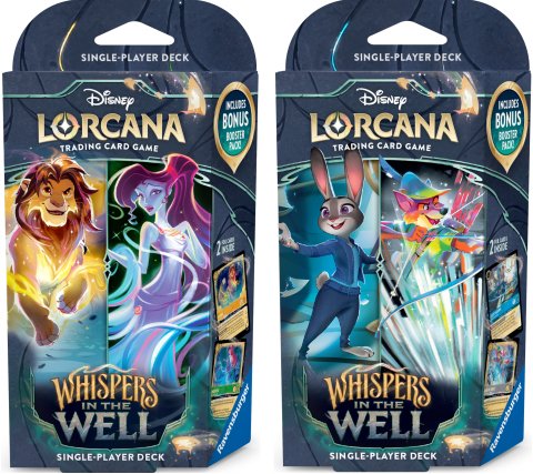 Disney Lorcana : Whisper in the Well - Single Player Decks