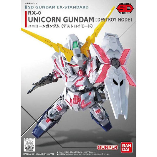 SD Ex-Std : RX-0 Unicorn Gundam [Destroy Mode]