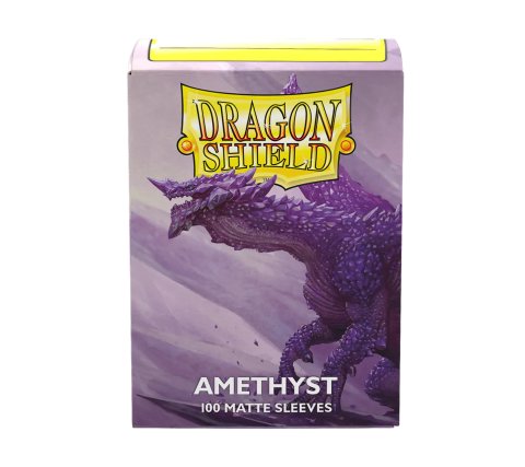 Dragon Shield - Sleeves Matte: Amethyst (100 stuks) Dragon Shield