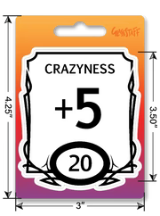 Stat Block Crazy Sticker