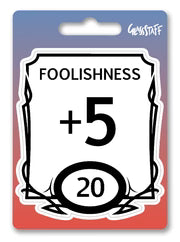 Stat Block Foolishness Sticker