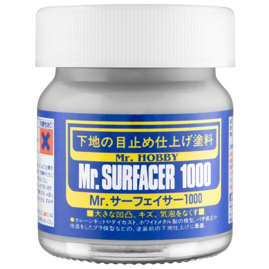 Mr.Hobby : Mr. Surfacer 1000 40ml Gray SF-284