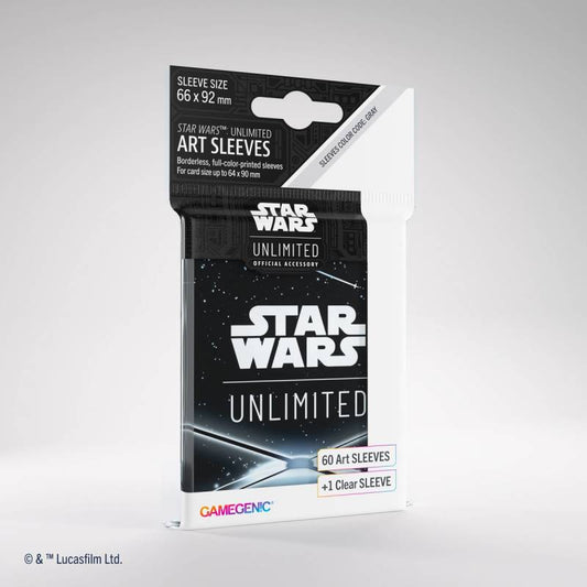 Gamegenic : Star Wars Unlimited - Art Sleeves Black