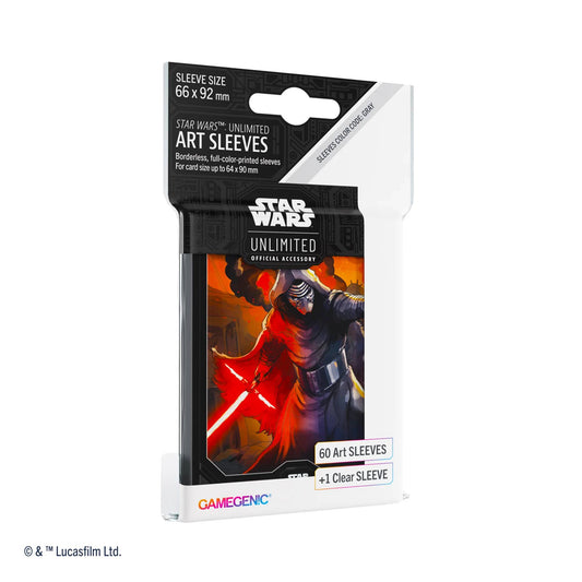 Gamegenic : Star Wars Unlimited - Art Sleeves Kylo