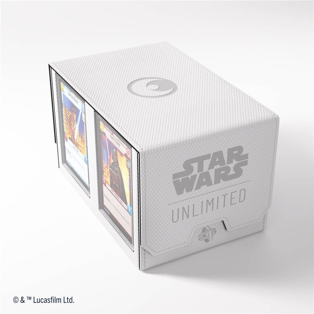 Gamegenic : Star Wars Unlimited - Double Deck Pod White/Black