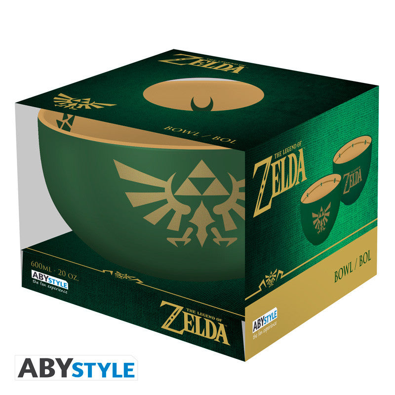 THE LEGEND OF ZELDA - Bowl - 600 ml -"Hylian Crest"