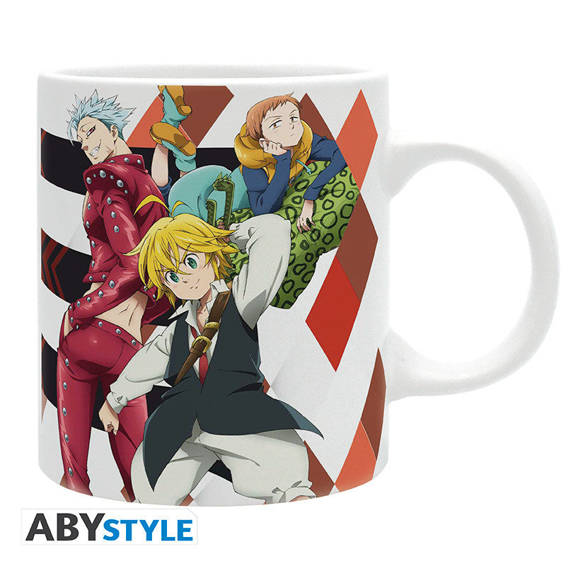 THE SEVEN DEADLY SINS - Mug - 320 ml - Meliodas,Ban,King