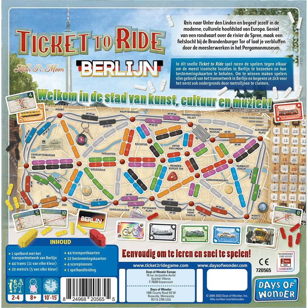 Ticket to Ride - Berlijn NL versie