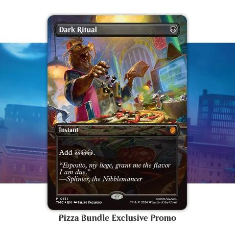 Magic: The Gathering - Teenage Mutant Ninja Turtles Pizza Bundle